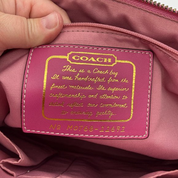 Coach Signature Stripe Tote 11691 - Picture 8 of 10